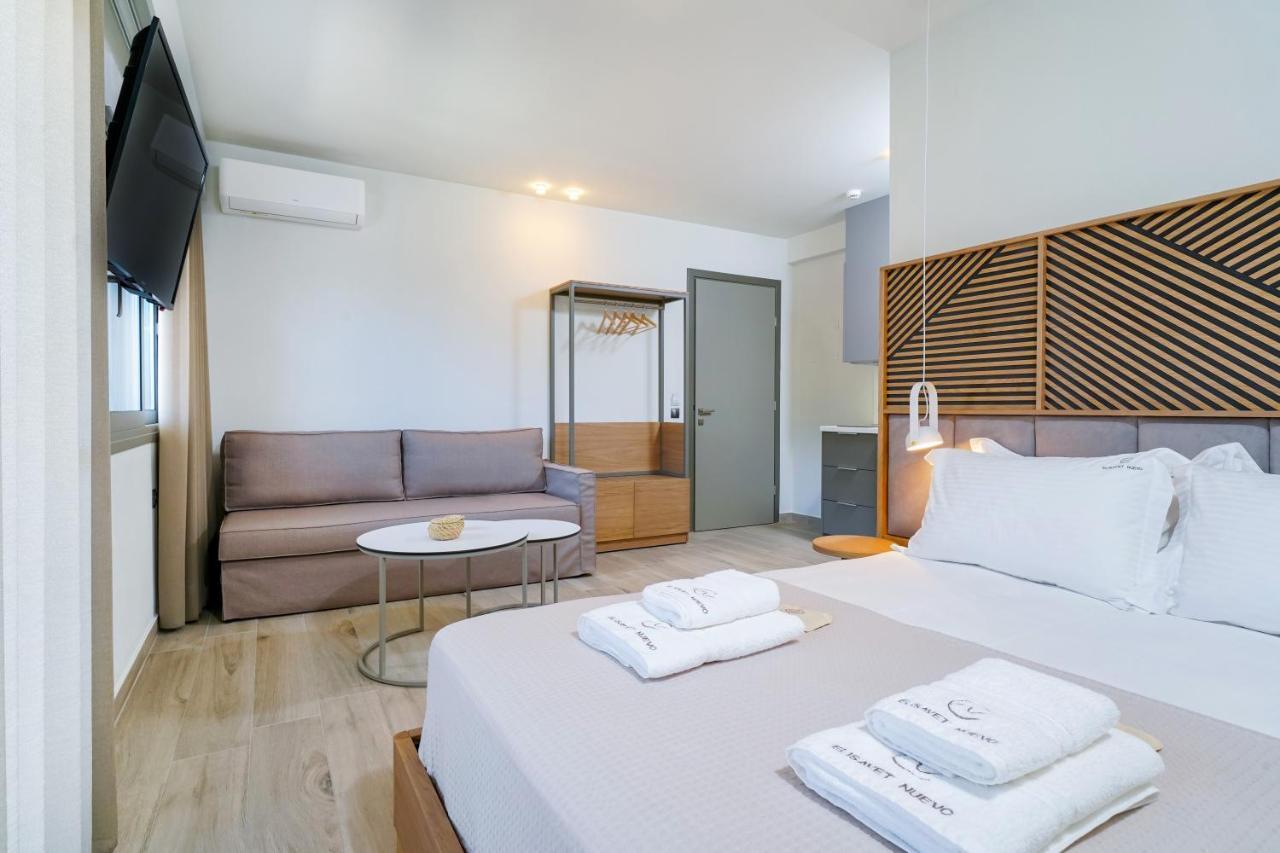 Elisavet Nuevo Studios & Suites Skala Potamia  Ngoại thất bức ảnh